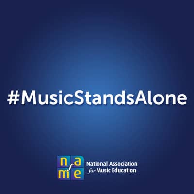#MusicStandsAlone National Foundation for Music Education
