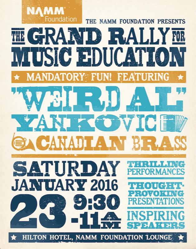 NAMM Foundation The Grand Rally for Music Education