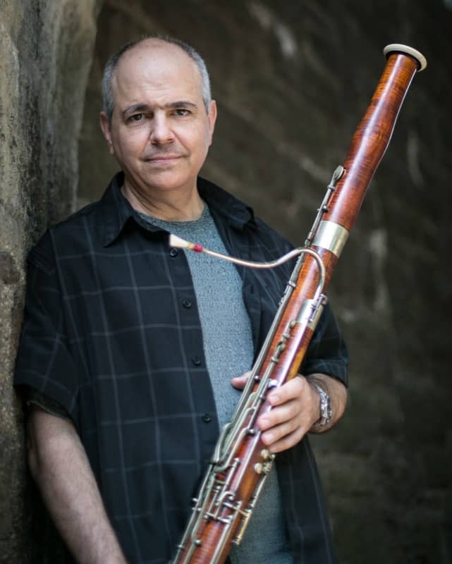 Bassoonist George Sakakeeny Photo: Matt Dine