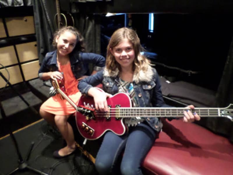 n Upton and Sarah Farid, students at Crown Point Junior Music Academy